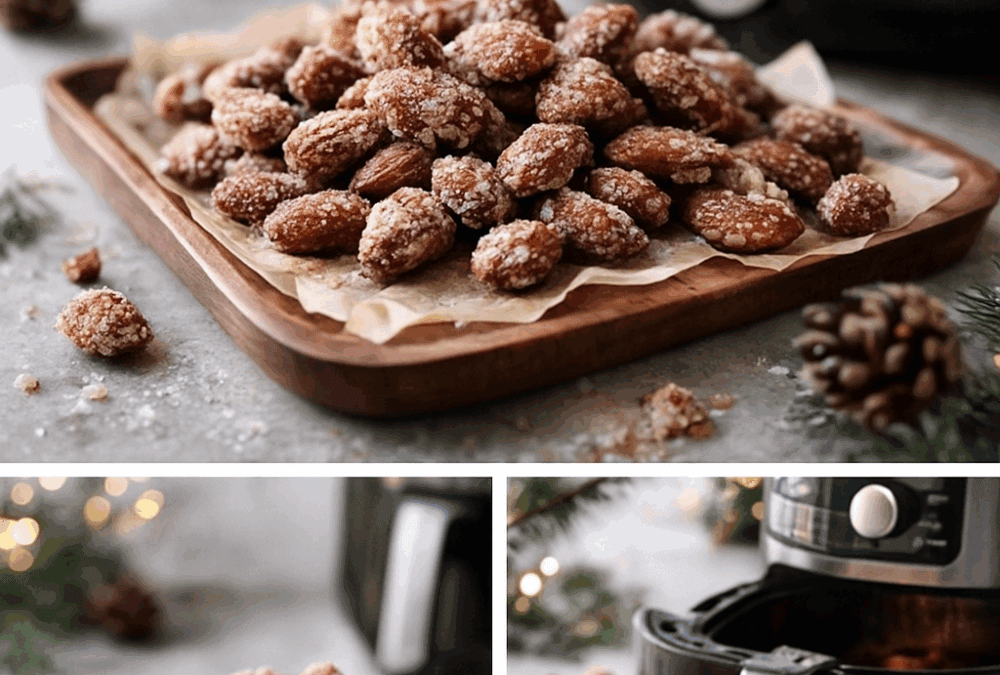 Gebrannte Mandeln aus der Heißluftfritteuse