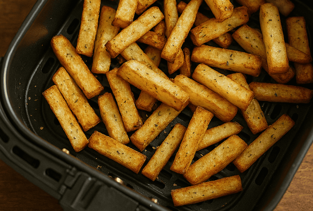 Knusprige Kohlrabi-Pommes