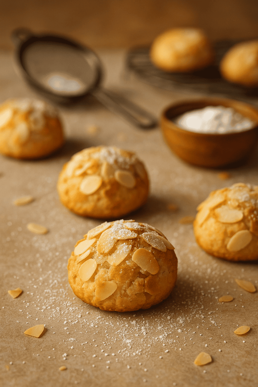 Marzipan-Plätzchen aus der Heißluftfritteuse
