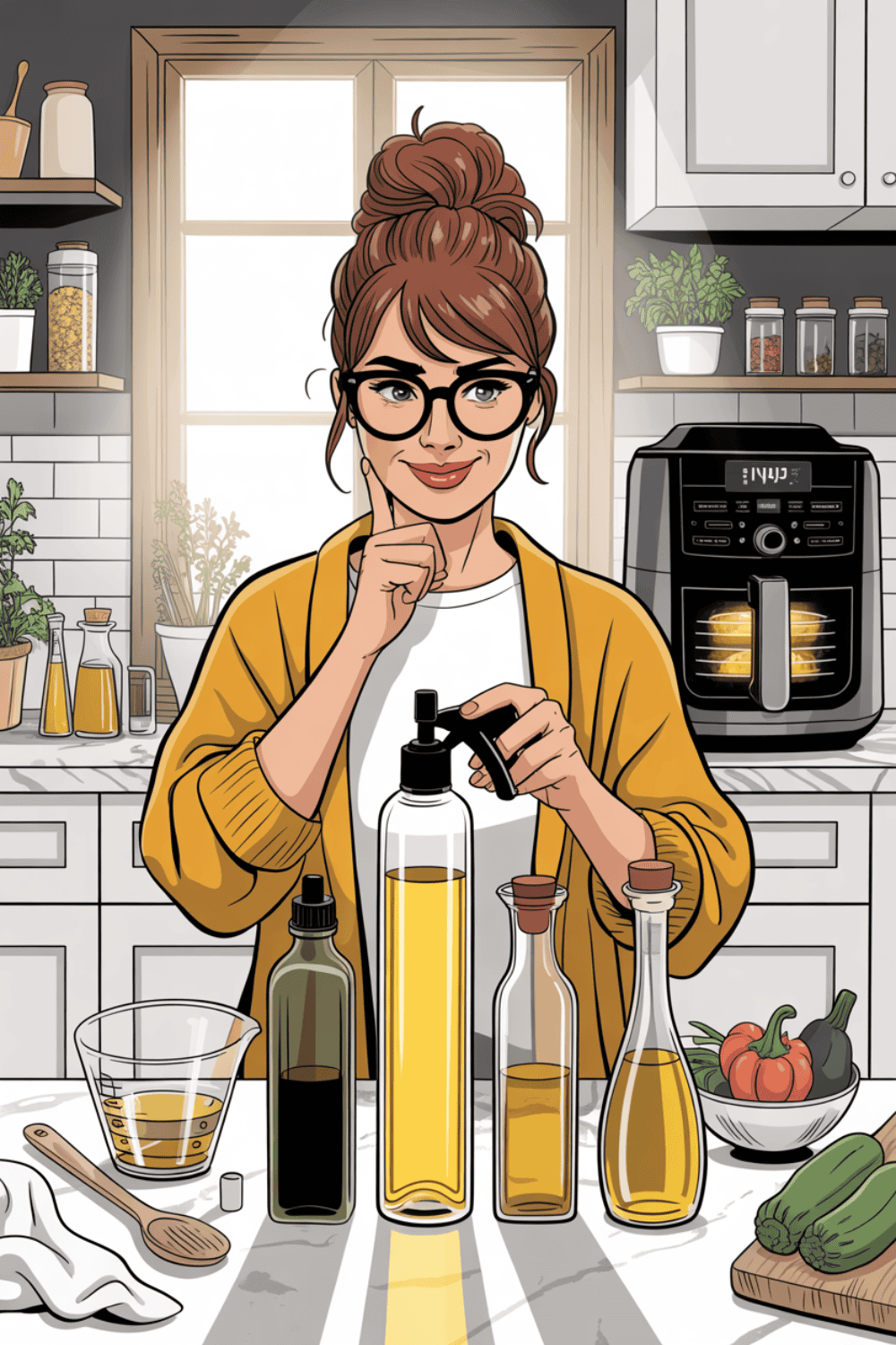 Öl im Airfryer: Wie viel, welches und wann?