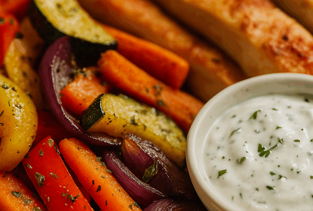 Ofengemüse aus der Heißluftfritteuse