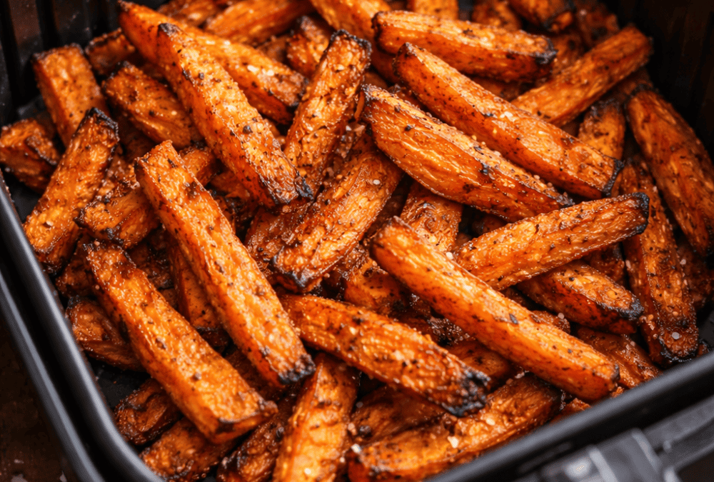Gesunde Süßkartoffel-Pommes – Schnelles Airfryer-Rezept