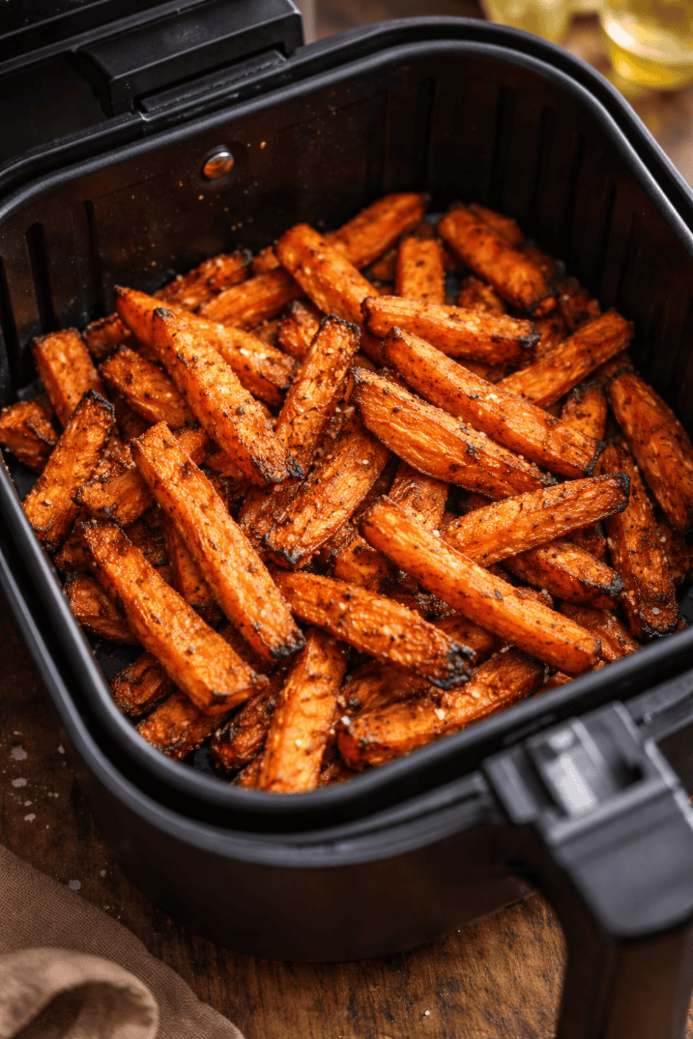 Gesunde Süßkartoffel-Pommes – Schnelles Airfryer-Rezept