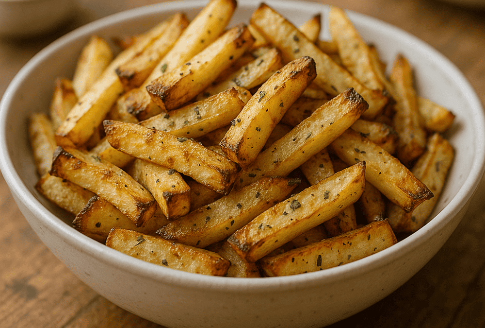 7 Low-Carb Snacks aus der Heißluftfritteuse – Knusprig & Gesund