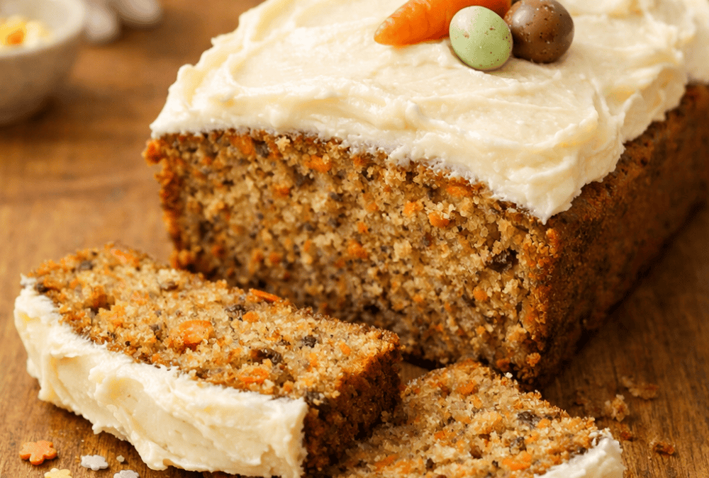 Saftiger Karottenkuchen aus der Heißluftfritteuse – Perfekt für Ostern