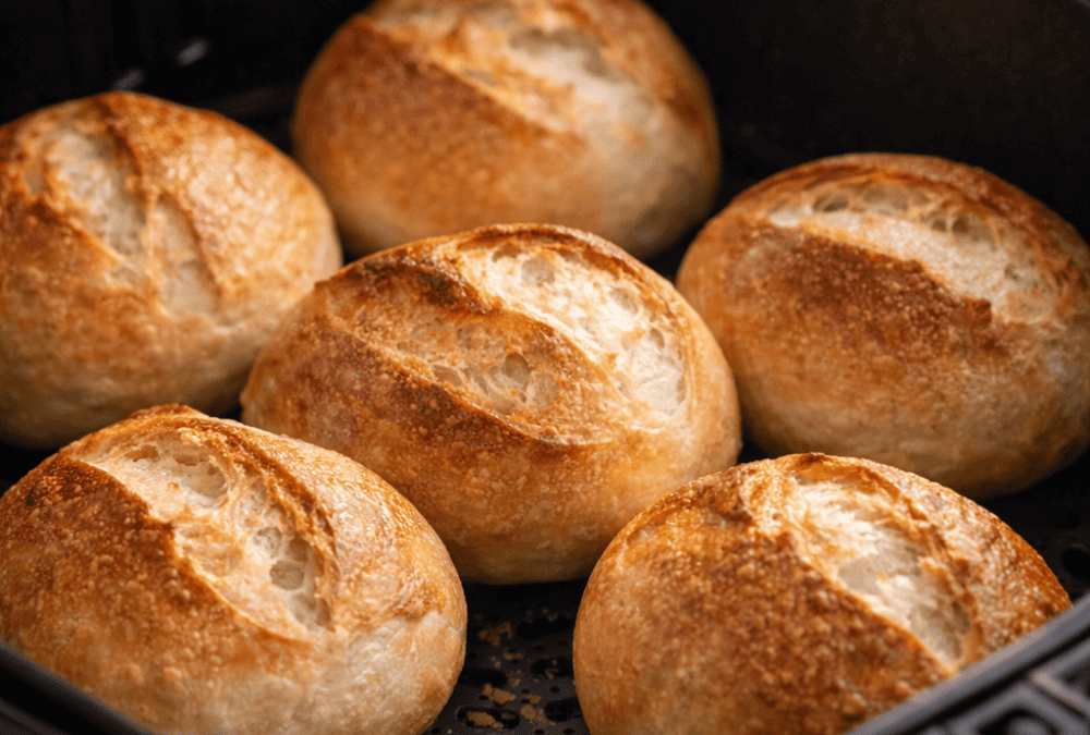 Aufbackbrötchen aus der Heißluftfritteuse – Lohnt sich das?