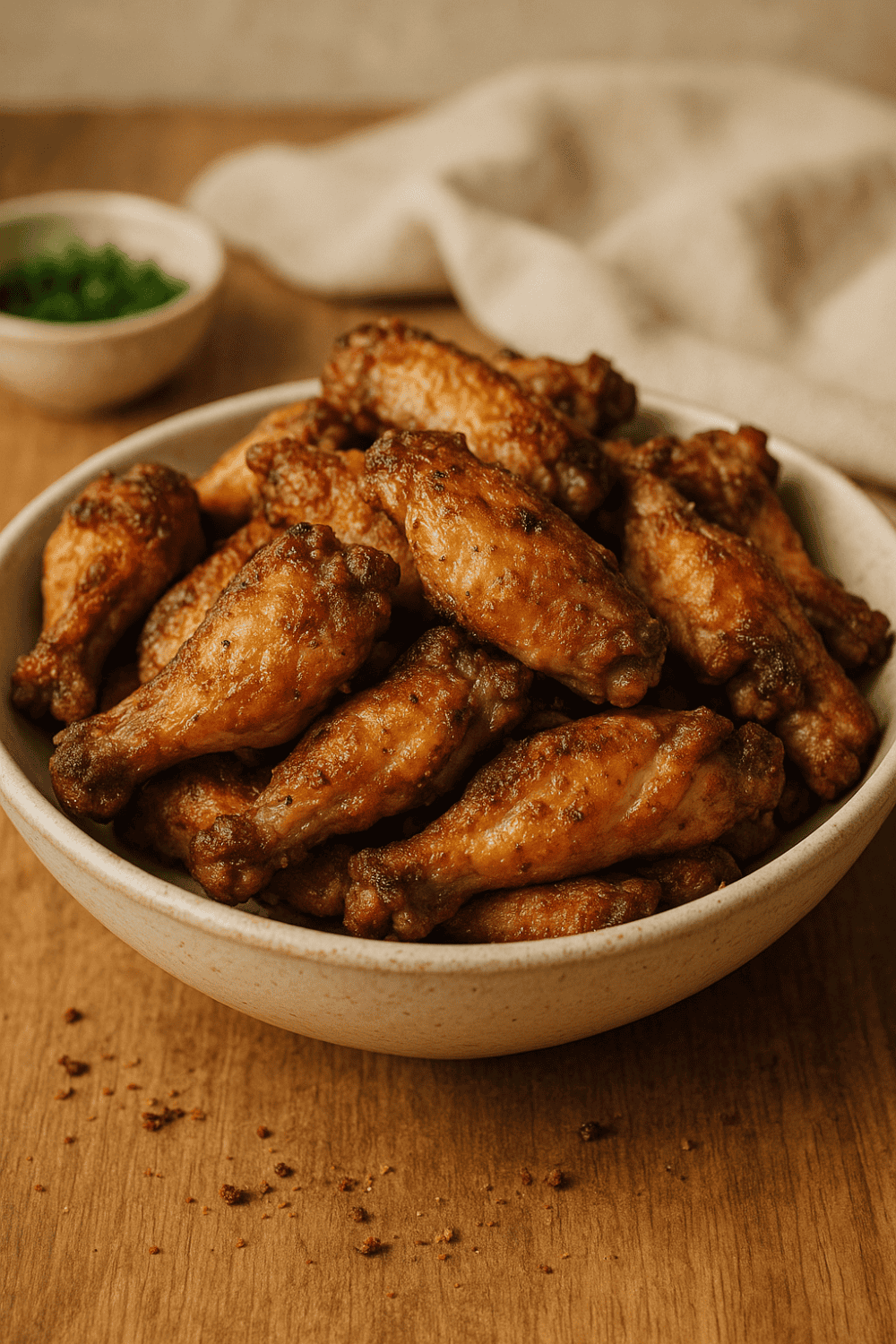 Chicken Wings aus der Heißluftfritteuse – Knusprig in 25 Minuten