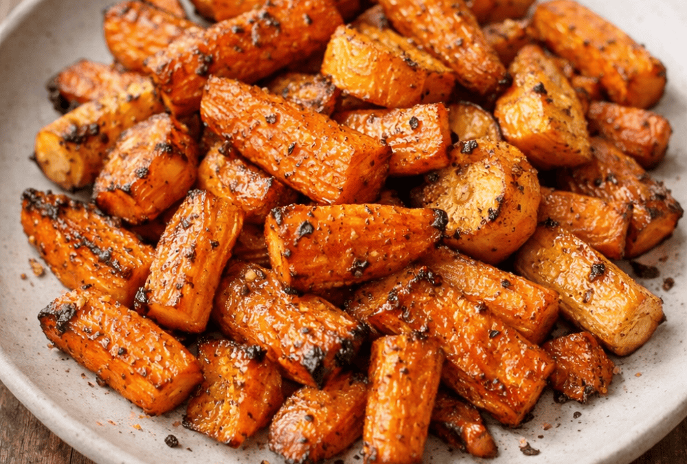 Geröstete Karotten Heißluftfritteuse – Einfaches Grundrezept