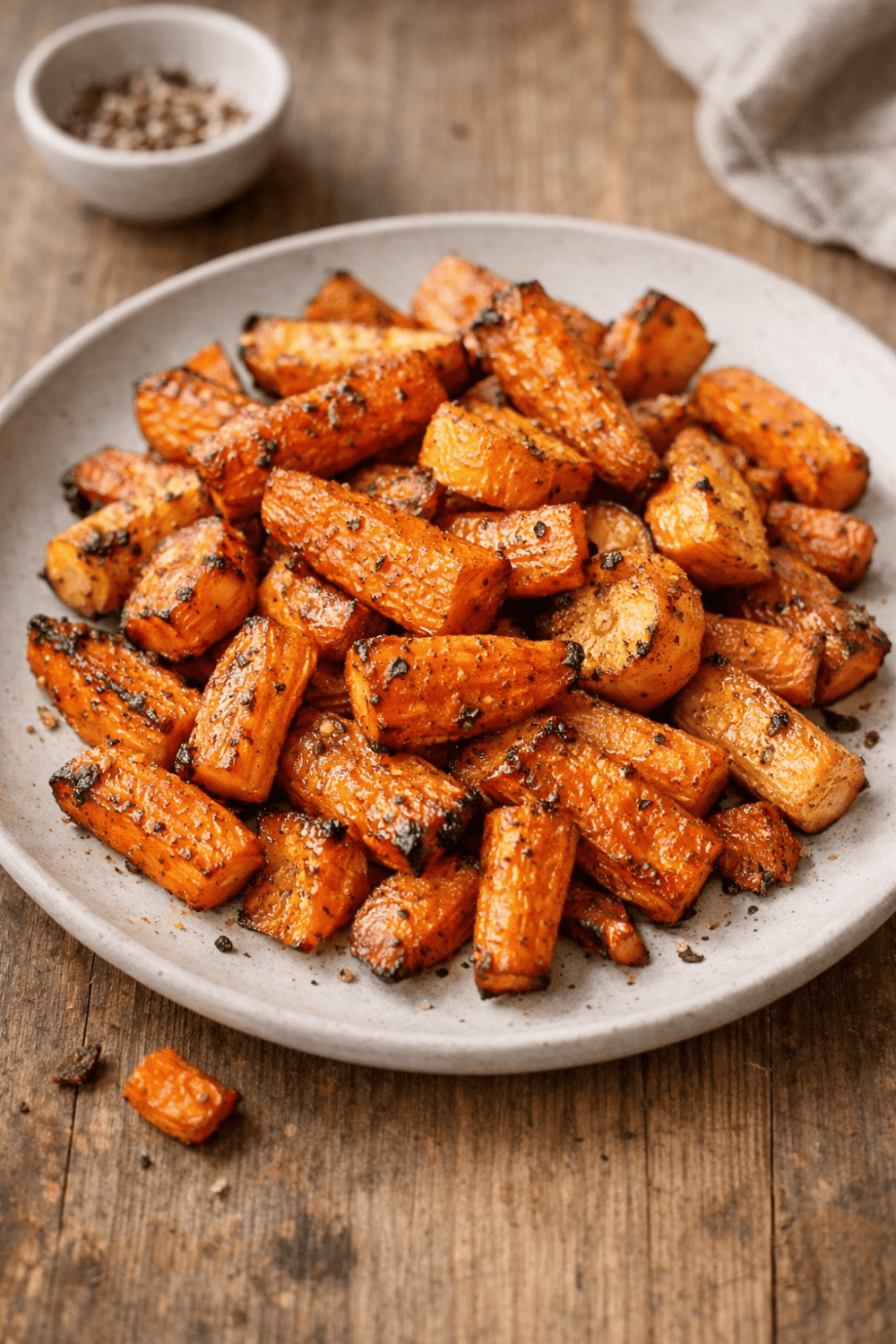 Geröstete Karotten Heißluftfritteuse – Einfaches Grundrezept