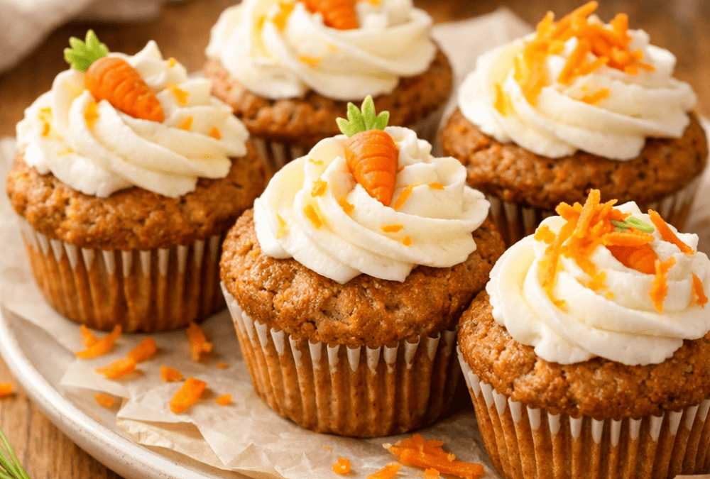 Saftige Karottenmuffins in 30 Minuten – Airfryer-Rezept für Ostern