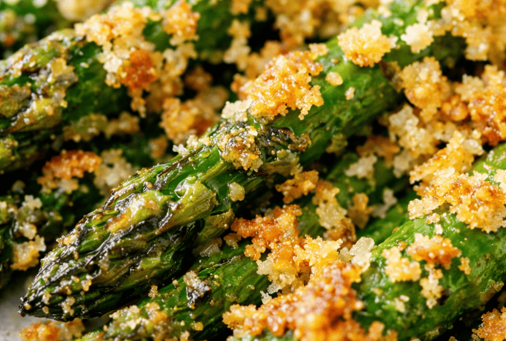 Crispy Parmesan Spargel in 15 Minuten – Airfryer-Rezept