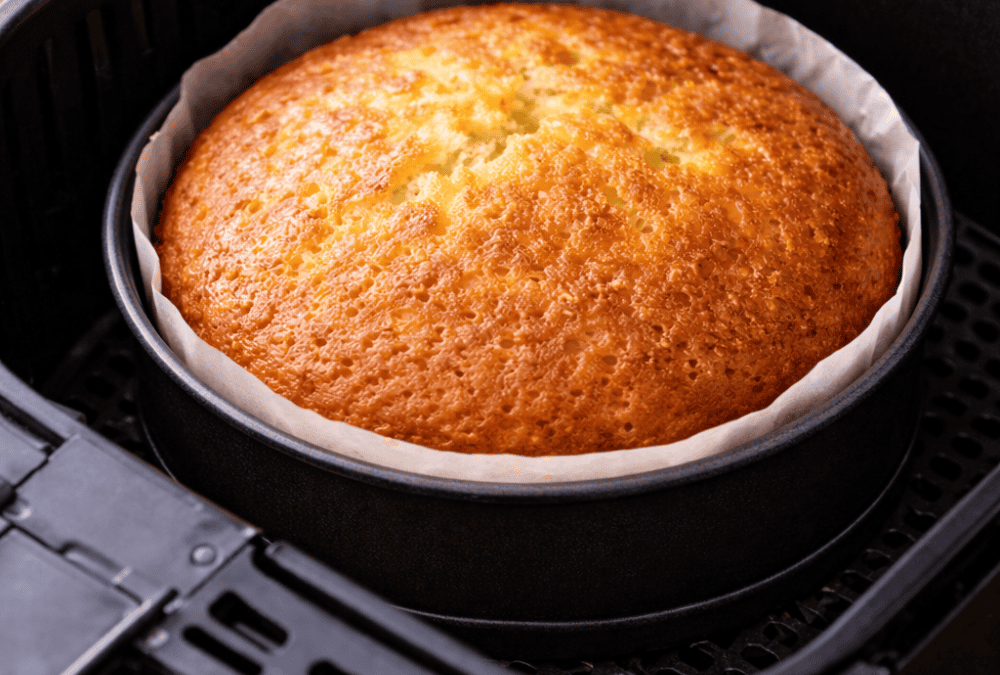 Extra saftiger Zitronenkuchen aus der Heißluftfritteuse – In 45 Minuten fertig