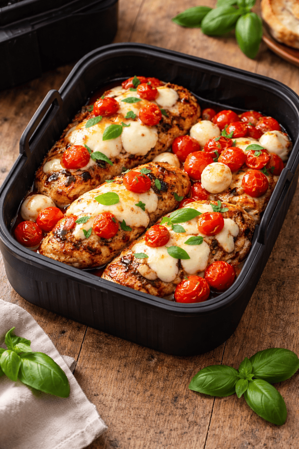 Balsamico-Hähnchen im Airfryer – Schnelles 25-Minuten-Rezept